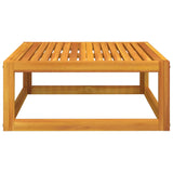 NNEVL 2 Piece Garden Sofa Set with Cushions Solid Wood Acacia