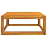 NNEVL 2 Piece Garden Sofa Set with Cushions Solid Wood Acacia