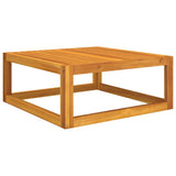 NNEVL Coffee Table 68x68x29 cm Solid Acacia Wood