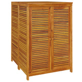 NNEVL Garden Storage Box 70x87x104 cm Solid Wood Acacia