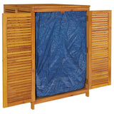 NNEVL Garden Storage Box 70x87x104 cm Solid Wood Acacia