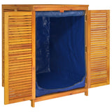 NNEVL Garden Storage Box 70x87x104 cm Solid Wood Acacia