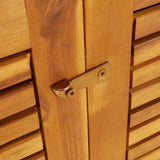 NNEVL Garden Storage Box 70x87x104 cm Solid Wood Acacia