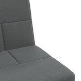 NNEVL Sofa Bed with Cup Holders Dark Grey Fabric