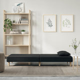 NNEVL Sofa Bed Black Fabric