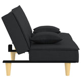 NNEVL Sofa Bed Black Fabric
