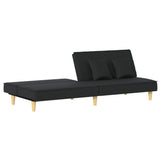 NNEVL Sofa Bed Black Fabric