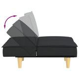 NNEVL Sofa Bed Black Fabric
