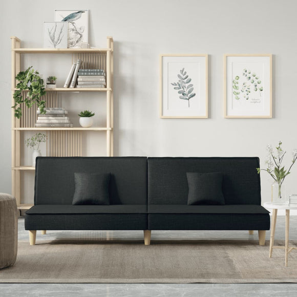 NNEVL Sofa Bed Black Fabric
