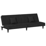 NNEVL Sofa Bed Black Velvet