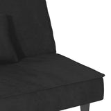 NNEVL Sofa Bed Black Velvet