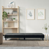NNEVL Sofa Bed Dark Grey Fabric