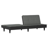 NNEVL Sofa Bed Dark Grey Fabric