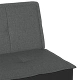 NNEVL Sofa Bed Dark Grey Fabric