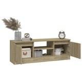 NNEVL TV Cabinet with Door Sonoma Oak 102x30x36 cm