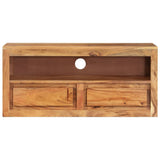 NNEVL TV Cabinets 2 pcs 88x30x40 cm Solid Wood Acacia