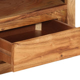 NNEVL TV Cabinets 2 pcs 88x30x40 cm Solid Wood Acacia