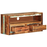 NNEVL TV Cabinets 2 pcs 88x30x40 cm Solid Wood Reclaimed