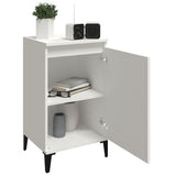 NNEVL Bedside Cabinets 2 pcs White 40x35x70 cm Engineered Wood