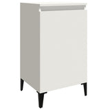 NNEVL Bedside Cabinets 2 pcs White 40x35x70 cm Engineered Wood