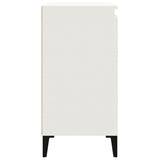 NNEVL Bedside Cabinets 2 pcs White 40x35x70 cm Engineered Wood