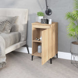 NNEVL Bedside Cabinet Sonoma Oak 40x35x70 cm Engineered Wood