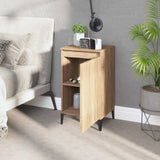 NNEVL Bedside Cabinets 2 pcs Sonoma Oak 40x35x70 cm Engineered Wood