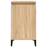 NNEVL Bedside Cabinets 2 pcs Sonoma Oak 40x35x70 cm Engineered Wood