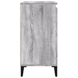 NNEVL Bedside Cabinets 2 pcs Grey Sonoma 40x35x70 cm Engineered Wood