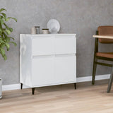 NNEVL Sideboard White 60x35x70 cm Engineered Wood