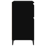 NNEVL Sideboard Black 60x35x70 cm Engineered Wood