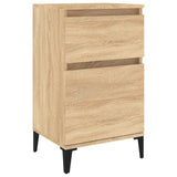 NNEVL Bedside Cabinet Sonoma Oak 40x35x70 cm