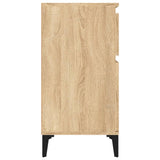 NNEVL Bedside Cabinet Sonoma Oak 40x35x70 cm