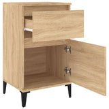 NNEVL Bedside Cabinet Sonoma Oak 40x35x70 cm