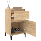 NNEVL Bedside Cabinets 2 pcs Sonoma Oak 40x35x70 cm