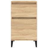 NNEVL Bedside Cabinets 2 pcs Sonoma Oak 40x35x70 cm