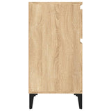 NNEVL Bedside Cabinets 2 pcs Sonoma Oak 40x35x70 cm