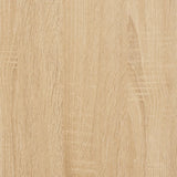 NNEVL Bathroom Cabinet Sonoma Oak 65x33x60 cm Engineered Wood