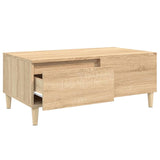 NNEVL Coffee Table Sonoma Oak 90x50x36.5 cm Engineered Wood