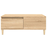 NNEVL Coffee Table Sonoma Oak 90x50x36.5 cm Engineered Wood