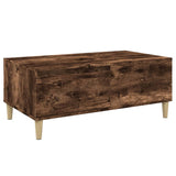 NNEVL Coffee Table Smoked Oak 90x50x36.5 cm Engineered Wood