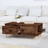 NNEVL Coffee Table Smoked Oak 90x50x36.5 cm Engineered Wood