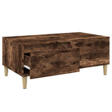 NNEVL Coffee Table Smoked Oak 90x50x36.5 cm Engineered Wood