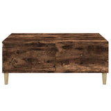 NNEVL Coffee Table Smoked Oak 90x50x36.5 cm Engineered Wood