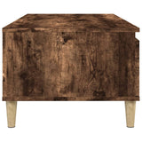 NNEVL Coffee Table Smoked Oak 90x50x36.5 cm Engineered Wood