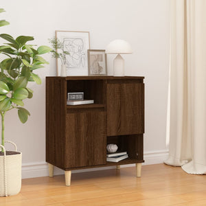NNEVL Sideboard Brown Oak 60x35x70 cm Engineered Wood