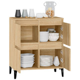 NNEVL Sideboard Sonoma Oak 60x35x70 cm Engineered Wood
