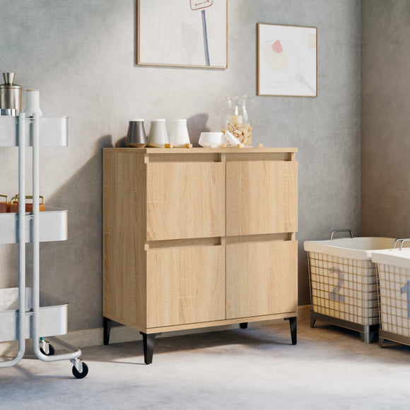 NNEVL Sideboard Sonoma Oak 60x35x70 cm Engineered Wood