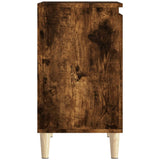 NNEVL Sink Cabinet Smoked Oak 58x33x60 cm Engineered Wood