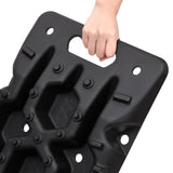 NNEVL Traction Boards 2 pcs Black 107x31x7 cm Nylon